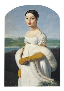 Portrett av Mademoiselle Caroline Riviere (1793-1803), 1805